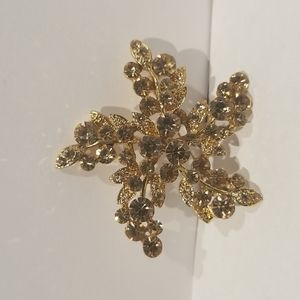 Yellow Goldish Color Brooch